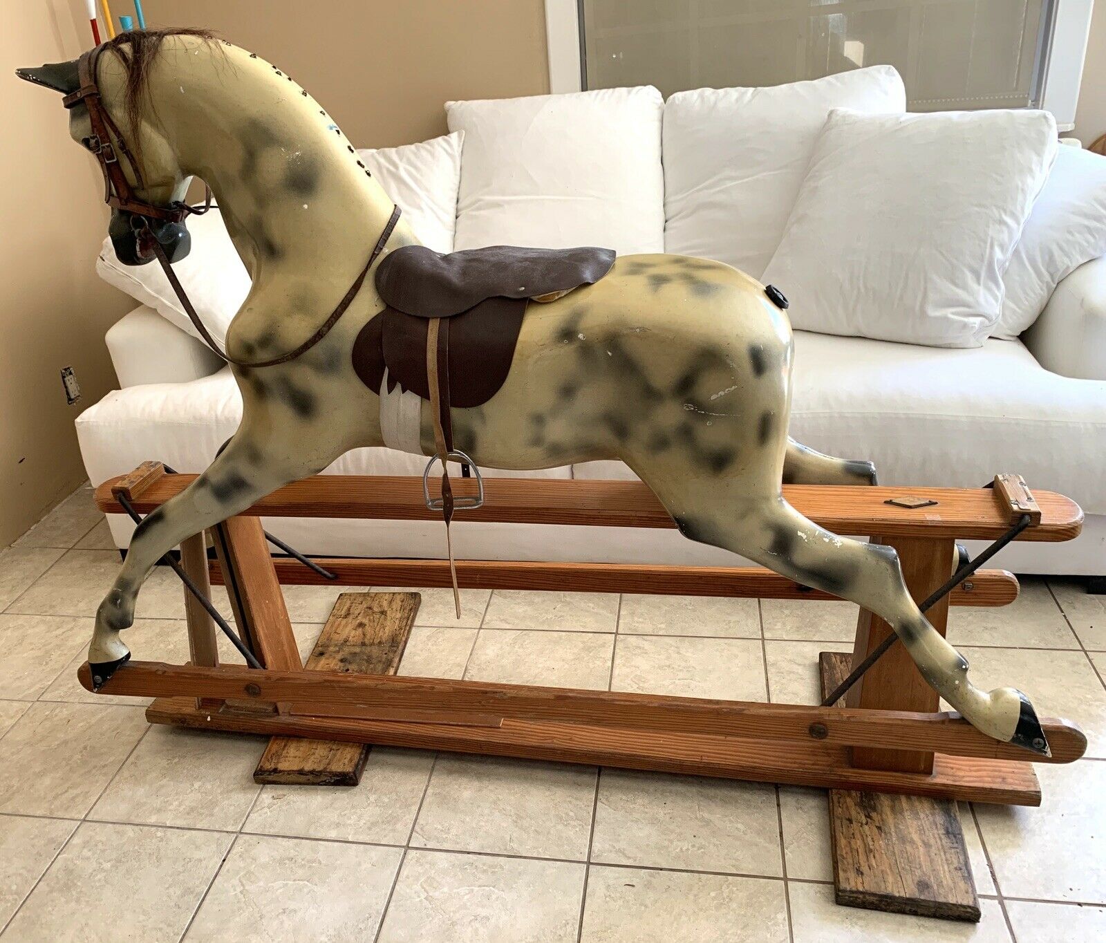 Haddon Glider Horse 50" tall coming soon > Rocking Horses > Carousel